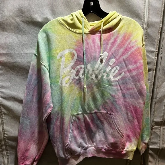 Barbie tie dye sweatshirt with hoodie - Picture 9 of 16